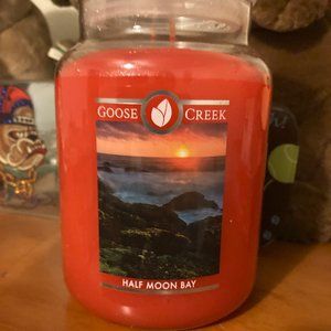 Goose Creek Candle large Jar candle, Half Moon Bay, new